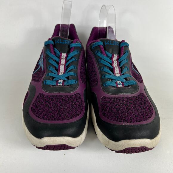 Kuru Carrera Sneaker Women's 10.5 Purple Black Lace Up Running Shoes 202213 - Picture 4 of 10